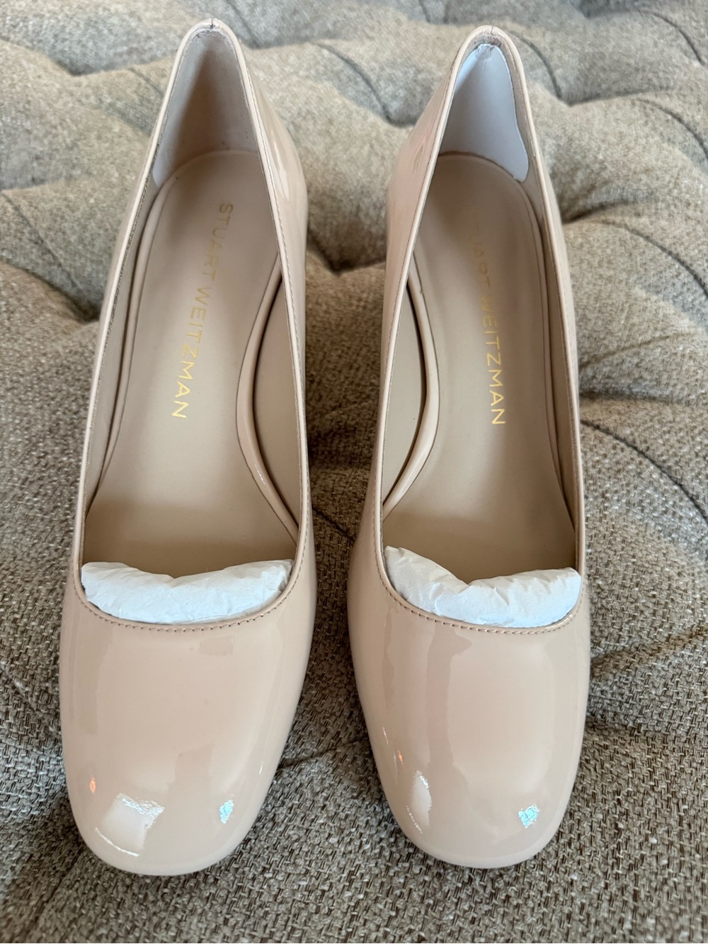 Stuart Weitzman Maeve 50 Nude Pump